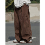 Retro Loose-fitting Casual Wide-leg Pants