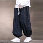 Loose Wide-leg Scimitar Harem Pants