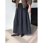 High-waisted Flower Bud Lantern Skirt