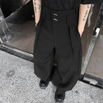 Loose Wide-leg Draped Straight-leg Suit Trousers