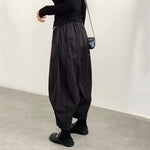 Casual Wide Leg Nine Point Harem Pants