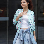 Zeagoo Short Bomber Jacket
