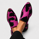 Paloma™ | Cow Print Moccasins