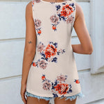 Zeagoo Women V Neck Lace Tank Tops