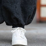 Loose Wide-leg Scimitar Harem Pants