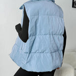Zeagoo Women Puffer Vest Winter Warm Zip Up Padded Outerwear