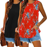Zeagoo 2 Pack Tank Tops Sleeveless Basic Shirts