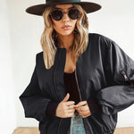 Zeagoo Bomber Jacket Women's Short Blouson Jacket (DE Only)