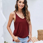 Zeagoo Tank Top V-Neck Sleeveless Summer Tops (DE Only)