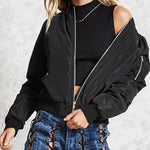 Zeagoo Short Bomber Jacket