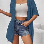 Zeagoo Short Sleeve Crochet Kimonos Open Front Cover Ups