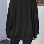 Zeagoo  Oversized Sweatshirts Graphic Print Tops