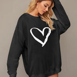 Zeagoo  Oversized Sweatshirts Graphic Print Tops
