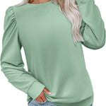 Zeagoo Tunic Tops for Women Casual Crew Neck Pullover
