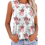 Zeagoo 2 Pack Casual Crewneck Sleeveless T Shirts