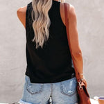 Zeagoo 2 Pack Casual Crewneck Sleeveless T Shirts