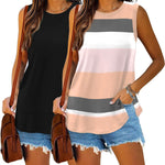 Zeagoo 2 Pack Tank Tops Sleeveless Basic Shirts