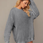 Zeagoo  Oversized Sweatshirts Graphic Print Tops