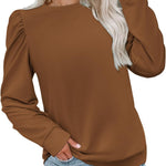 Zeagoo Tunic Tops for Women Casual Crew Neck Pullover