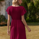 Zeagoo Summer Dress Women's Short Sleeve Dresses (DE Only)