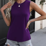 Zeagoo 2 Pack Casual Crewneck Sleeveless T Shirts