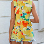 Zeagoo Women V Neck Lace Tank Tops
