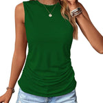 Zeagoo Ruched Tank Tops Dressy Casual Shirts