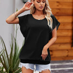 Zeagoo Batwing Chiffon Blouse Tunic T-Shirt (DE Only)