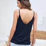 Zeagoo Tank Top V-Neck Sleeveless Summer Tops (DE Only)