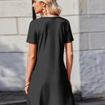 Zeagoo T-Shirt Dress Women's Summer Light Airy Beach Dress (DE Only)