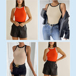 Zeagoo 2 Pack Tank Tops Sleeveless Ribbed Shirts