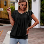 Zeagoo Women's Blouse Batwing Blouse Shirts (DE Only)