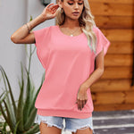 Zeagoo Batwing Chiffon Blouse Tunic T-Shirt (DE Only)