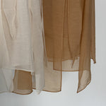 Women's Sleeveless Ribbon-Tie Top and  Maxi Skirt Two-Piece Set