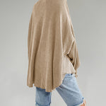 Zeagoo Button Down Shirts Jacket Casual Waffle Knit Long Sleeve Oversized Tops