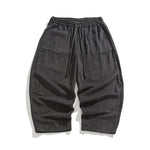 Retro Thick Woolen Loose Bloomers
