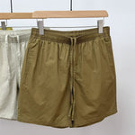 Retro Pure Cotton Workwear Casual Shorts