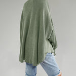 Zeagoo Button Down Shirts Jacket Casual Waffle Knit Long Sleeve Oversized Tops
