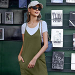 Zeagoo Jumpsuit Short Summer Sleeveless Rompers (DE Only)