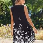 Zeagoo Casual Boho Sleeveless Sundresses with Pockets