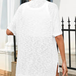 Zeagoo 3/4 Sleeve Cardigans Open Front Beach Coverup
