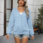 Zeagoo Cardigan Long Sleeve Crochet Shrug Soft Knit Sweater