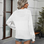 Zeagoo Cardigan Long Sleeve Crochet Shrug Soft Knit Sweater