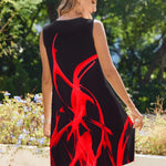 Zeagoo Casual Boho Sleeveless Sundresses with Pockets