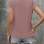 Zeagoo T Shirt Women's V-Neck Short Sleeve Blouse Top (DE Only)