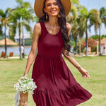Zeagoo Women Summer Dresses Sleeveless Casual Tank Dress