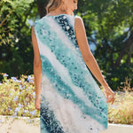 Zeagoo Casual Boho Sleeveless Sundresses with Pockets