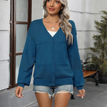 Zeagoo Cardigan Long Sleeve Crochet Shrug Soft Knit Sweater