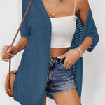 Zeagoo Short Sleeve Crochet Kimonos Open Front Cover Ups