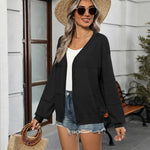 Zeagoo Cardigan Long Sleeve Crochet Shrug Soft Knit Sweater